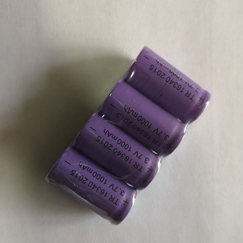 UltraFire TR 16340 1000mAh 3.7V hållbar energilösning för elektroniska leksaker och kompakt designficklampa