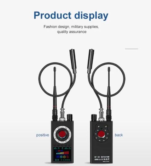 K19 Trådlös RF-signaldetektor GPS-spårare Kompakt Säkerhetsenhet för Integritetsskydd och Resesäkerhet