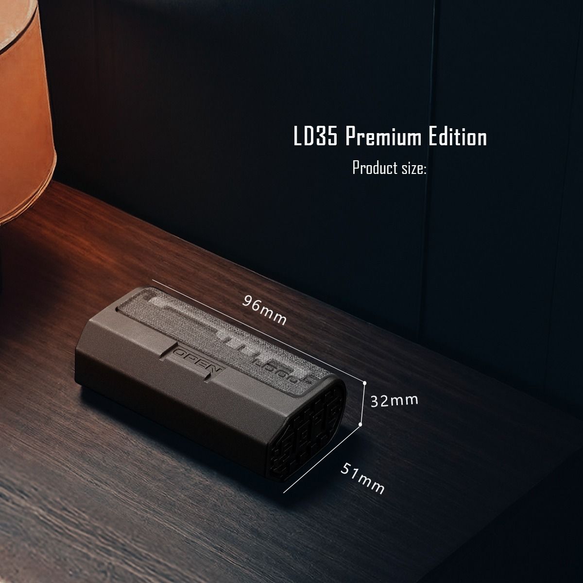 IMALENT LD35 EDC-ficklampa 1200 lumen | Uppladdningsbar USB-C LED med OLED & 328m räckvidd