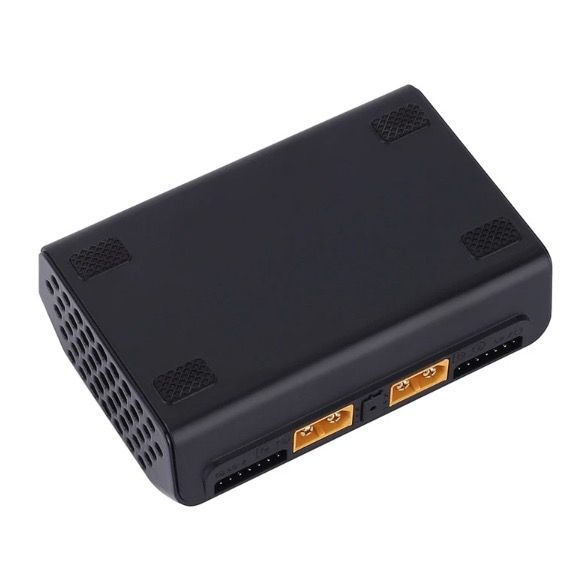 ToolkitRC M6D 500W 15A Dubbelkanal MINI Smart RC Laddare för LiPo LiHV Hög Effekt Snabb Laddning