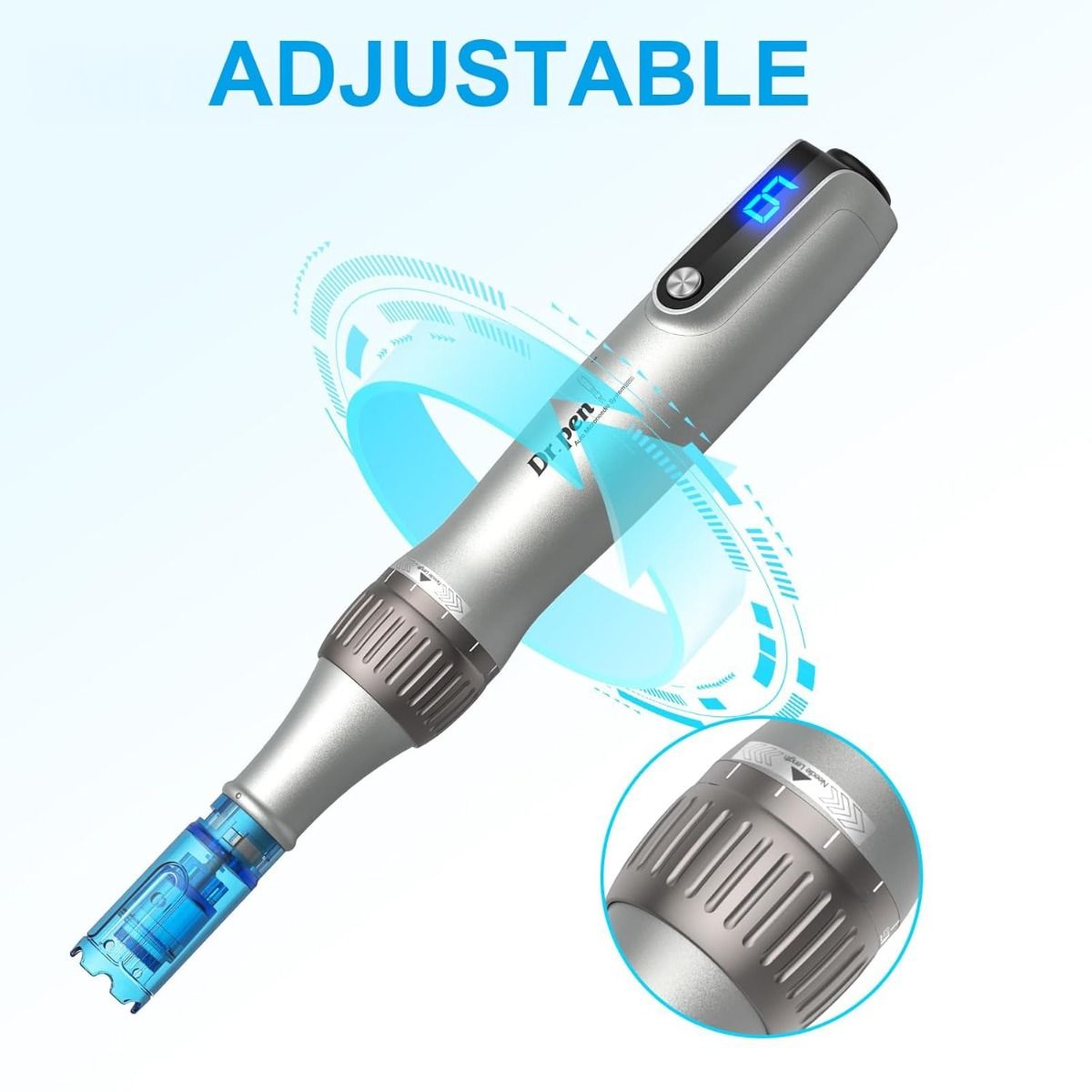 Microneedle Pen for Home Use - Derma Roller Skin Care Tool