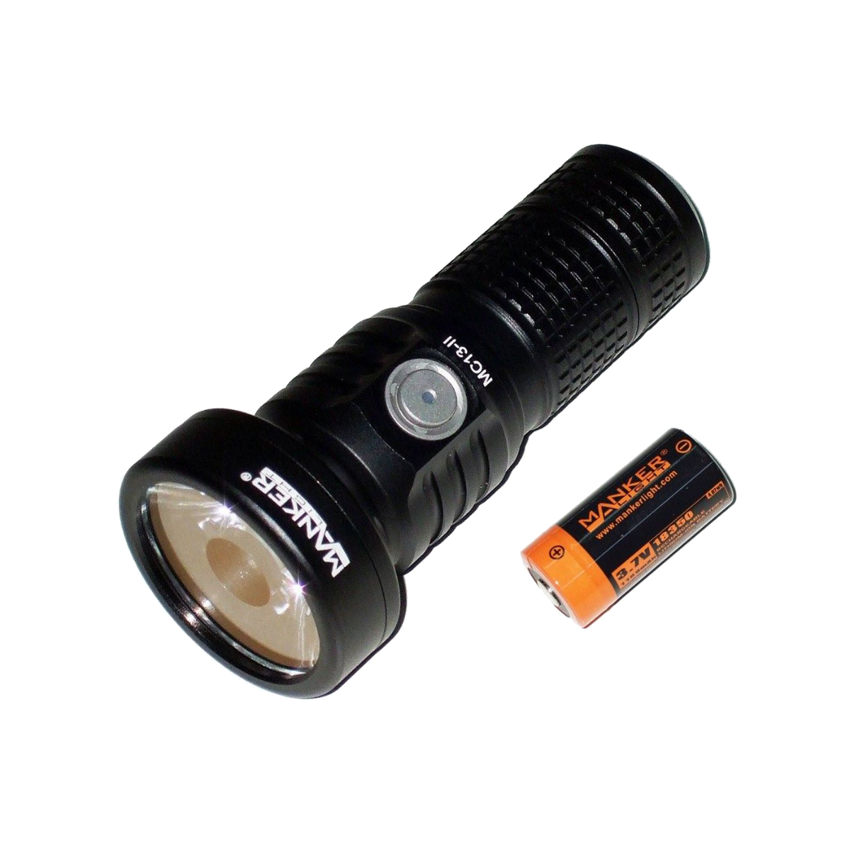 Manker MC13 II LED-ficklampa 4600 lumen LUMINUS SBT90 GEN2 USB Type-C Camping- och sök- och räddningslampa