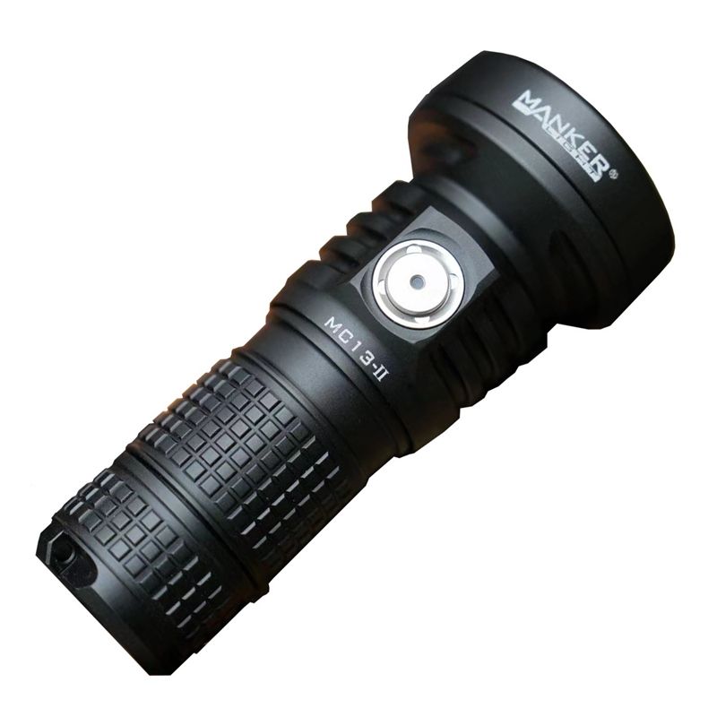 Manker MC13 II LED-ficklampa 4600 lumen LUMINUS SBT90 GEN2 USB Type-C Camping- och sök- och räddningslampa