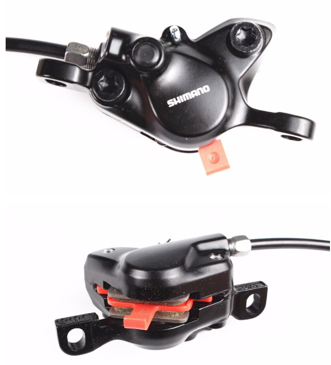 Shimano MT200 Broms MTB E-cykel Hydraulisk Skivbroms Överlägsen Bromskraft Avancerad Teknik Svart Finish