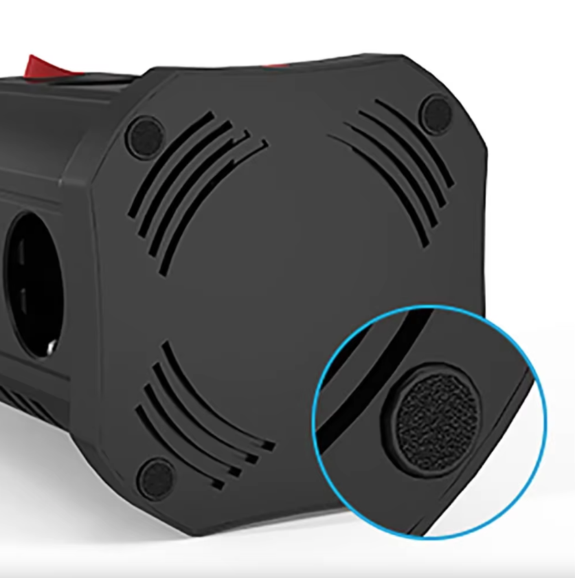 XT-G3211 Grenuttag Överspänningsskydd USB Laddare för Hemkontor 4000W 16A med Nattlampa