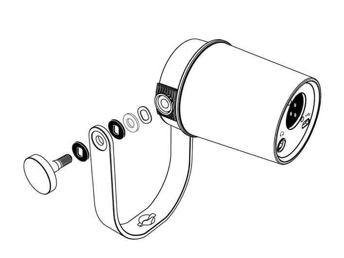 MV7 Professionell Dynamisk Mikrofon för Podcasting Live Streaming och Inspelning med Hög Kvalitet Ljud