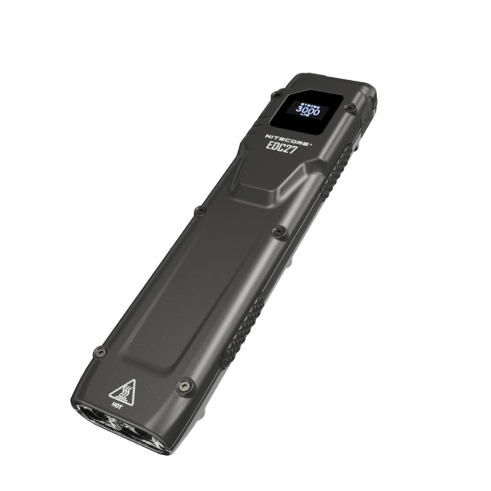 NITECORE EDC27 Lättvikt 3000 Lumen uppladdningsbar ficklampa för utomhusäventyr och nödberedskap