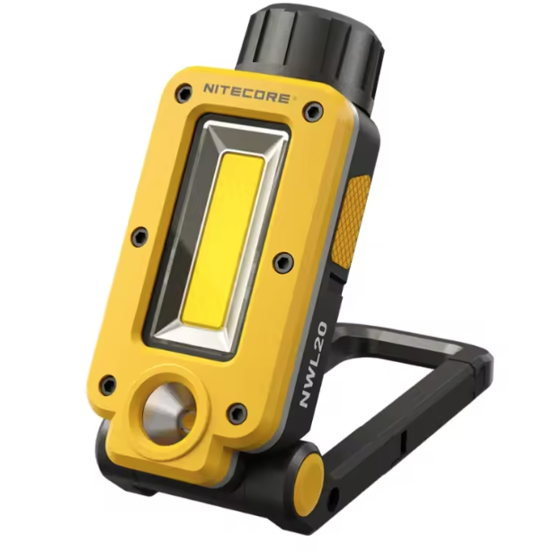 NITECORE NWL20 Bärbar strålkastare 600 lumen Mångsidig belysning med trippelutgång för utomhus- och nödanvändning