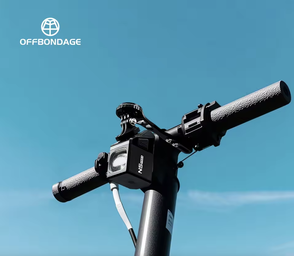 OFF-N5 LED-cykellampa 1000 lumen | USB-laddning | Robust cykelbelysning för MTB & racercykel