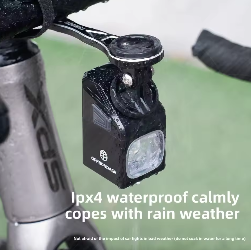 OFF-N5 LED-cykellampa 1000 lumen | USB-laddning | Robust cykelbelysning för MTB & racercykel