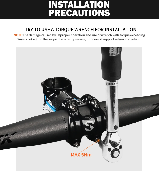 TOSEEK ZF-ONE MTB Carbonstyre 31.8mm Lättvikt Matt Svart 580mm 760mm Ergonomisk Design Premiumkvalitet