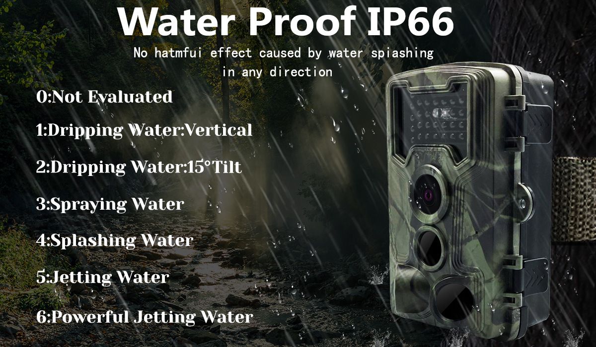 Upptäck PR1000 Jaktkamera 36MP HD Kamera för Djurobservation och Jakt med Infraröd Nattvision och 940nm LED