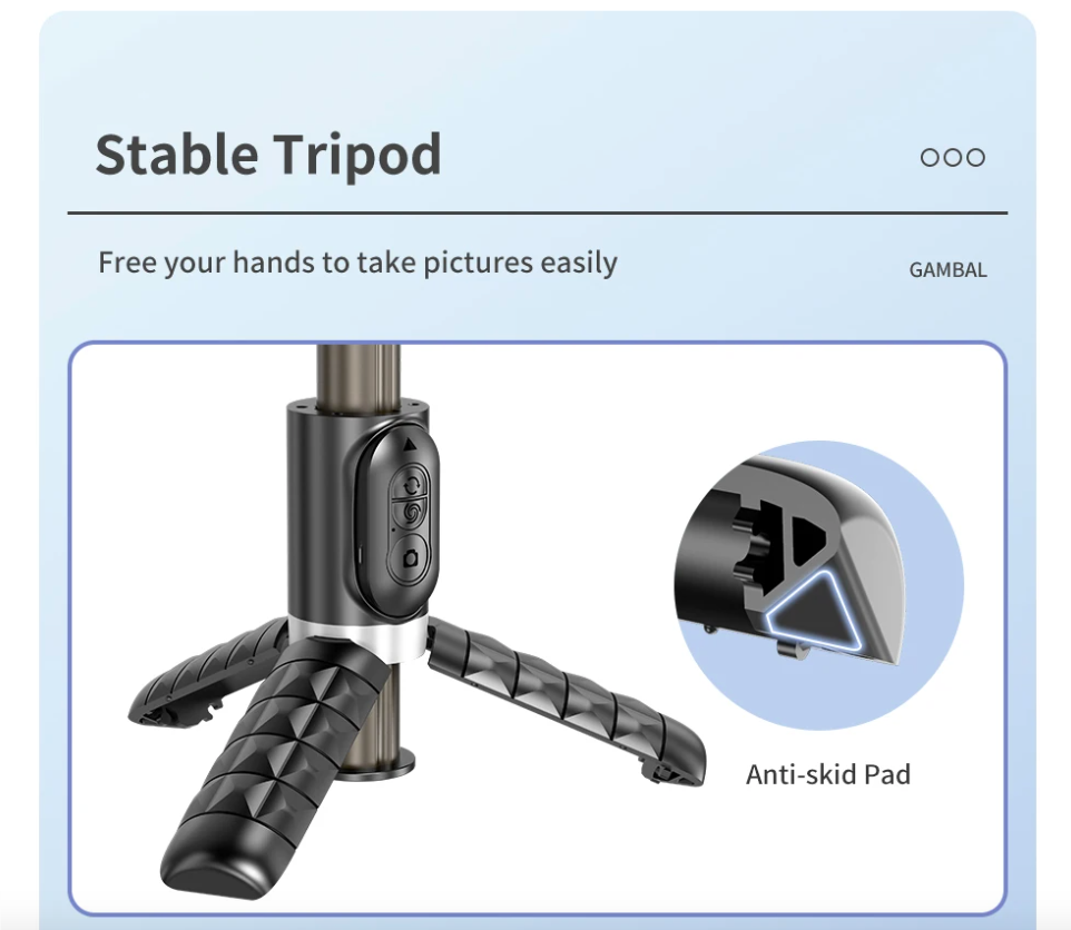 Upplev professionell kvalitet med Q18 Selfie Stick 360 rotation och innovativ design för stabila bilder och kreativ fotografering