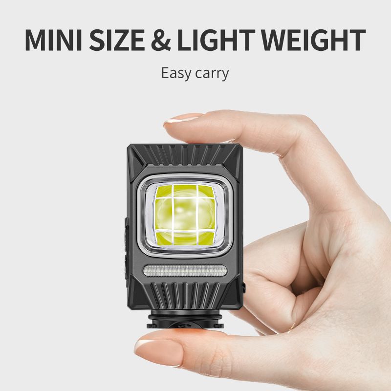 SMILING SHARK EVO1700 Cykelframljus USB-C-laddningsbart vattentätt multiläges LED-cykelljus