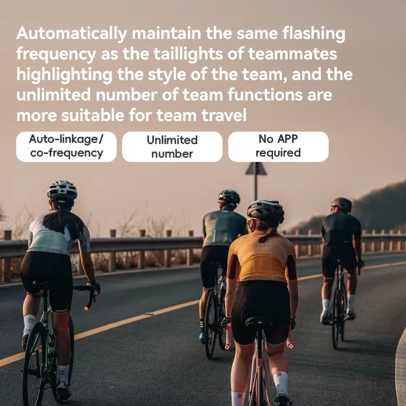 ROCKBROS R0 Styreändplugglampa: Kompakt Type-C Baklampa för MTB & Landsväg – Förbättrad Cykelsynlighet!