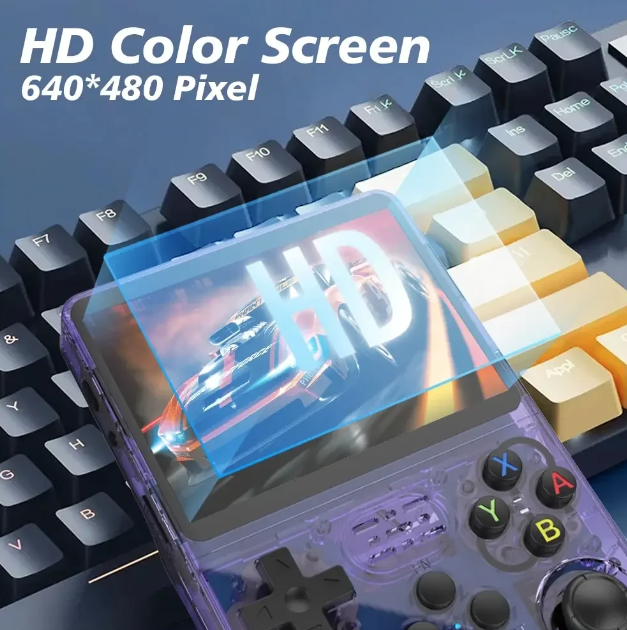 R36S Retro handhållen konsol med Linux 3,5-tums IPS-skärm 10 000 spel för bärbar nostalgi och pixlade äventyr