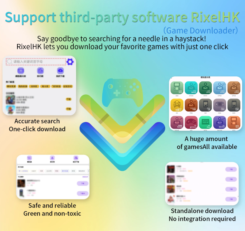 ANBERNIC RG40XX H – Din retro handhållna spelkonsol med Linux & 4.0" IPS skärm!