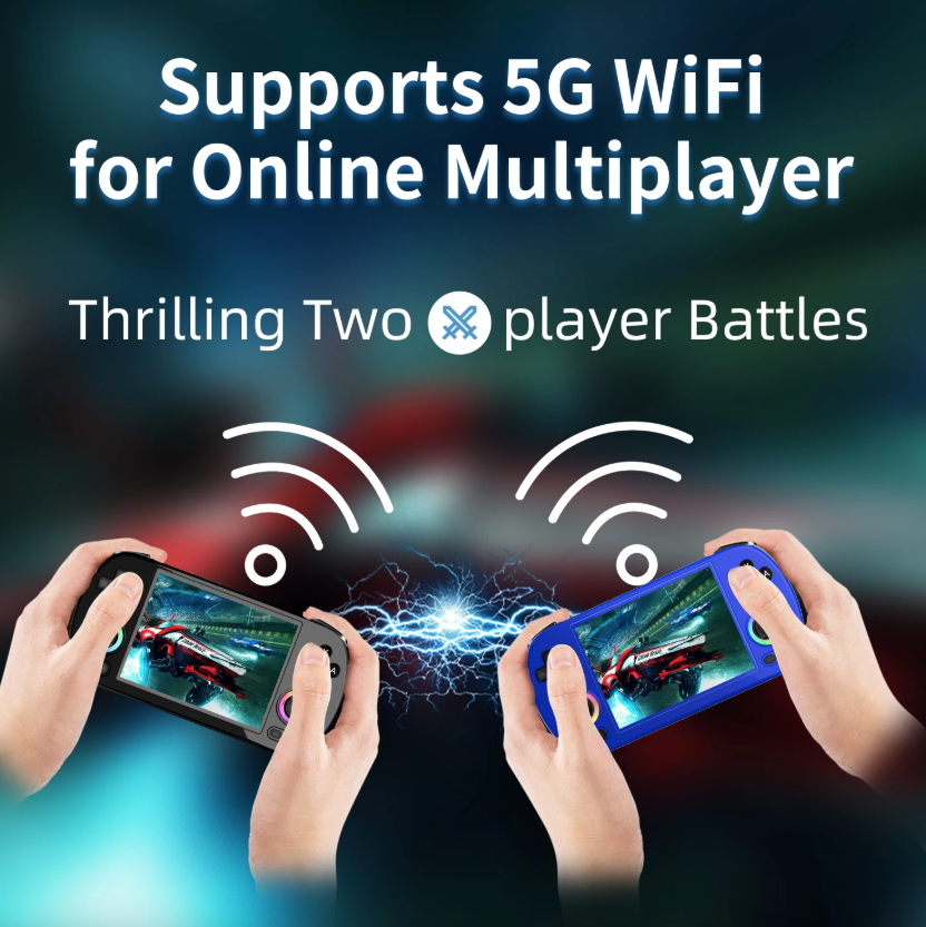 ANBERNIC RG40XX H – Din retro handhållna spelkonsol med Linux & 4.0" IPS skärm!