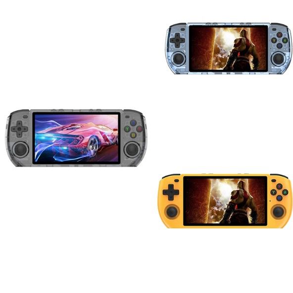 POWKIDDY RGB10 MAX3 Retro Handhållen Spelkonsol med 5 Tums IPS Skärm och RK3566 för Hög Prestanda