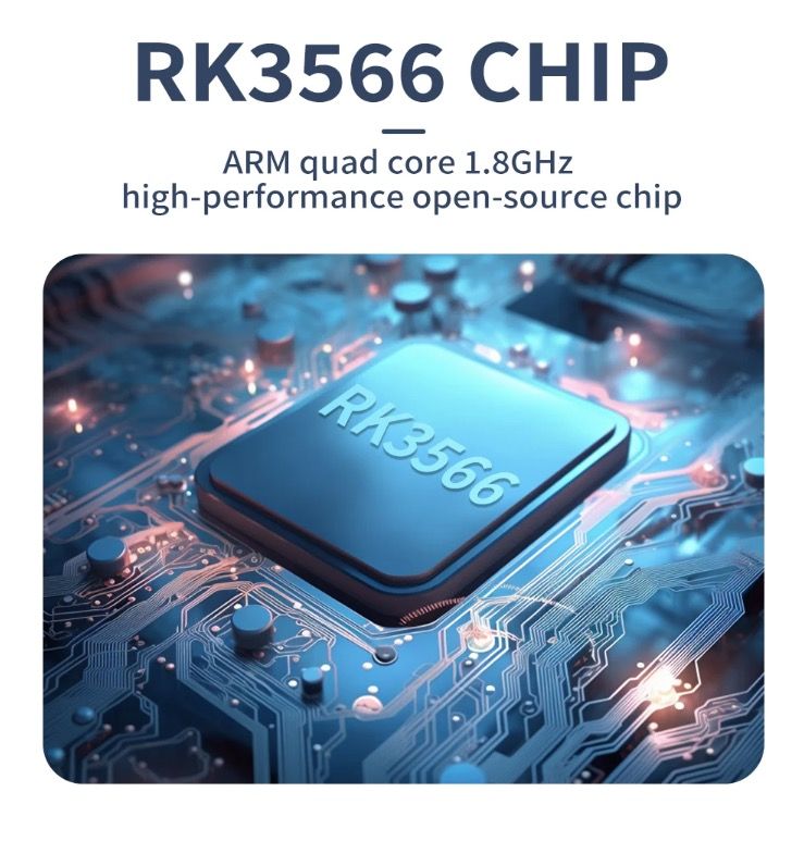 POWKIDDY RGB10 MAX3 Retro Handhållen Spelkonsol med 5 Tums IPS Skärm och RK3566 för Hög Prestanda