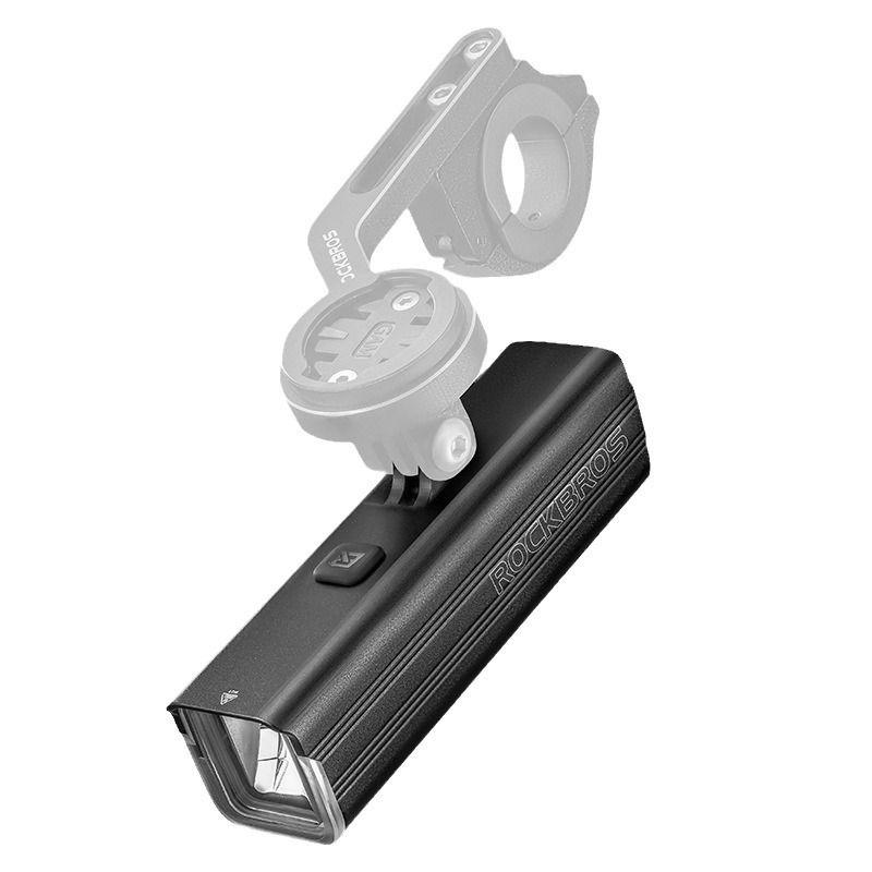 ROCKBROS RHL-1000LUMEN LED cykelfrontljus hög ljusstyrka regntätt Type-C uppladdningsbar för nattcykling