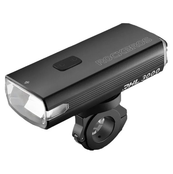 ROCKBROS RHL3000 Cykelljus 3000 Lumen LED-strålkastare 10000mAh Batteri Vattentät MTB Landsvägscykling Hållbar