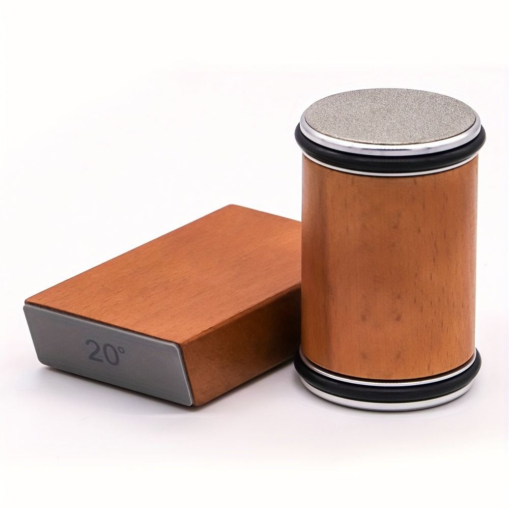 AIERLIAN Rullande Knivslip | Diamant & Keramik | 15/20° Magnetisk Vinkel för Vassa Knivar