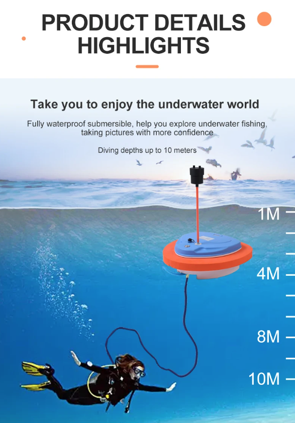 Scuba Diving Ventilator Z270 Z500 trygg och bekväm dykning med avancerad undervattensutrustning och lång batteritid