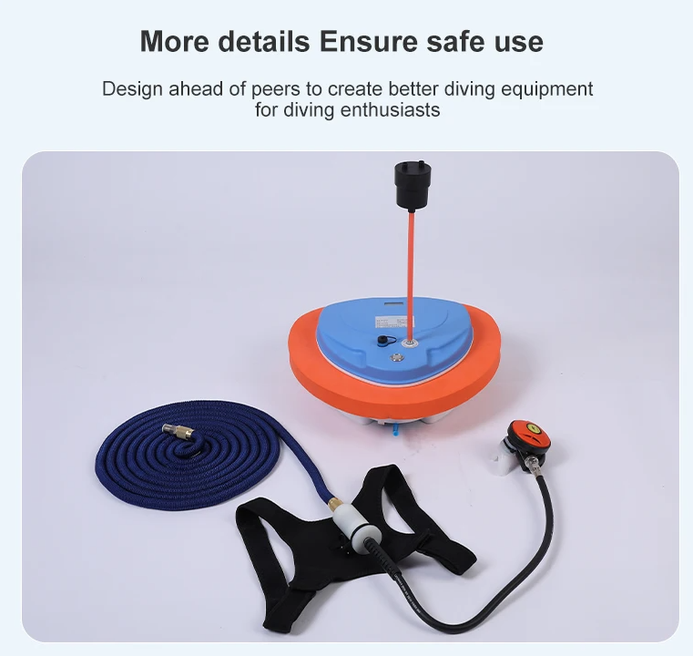 Scuba Diving Ventilator Z270 Z500 trygg och bekväm dykning med avancerad undervattensutrustning och lång batteritid