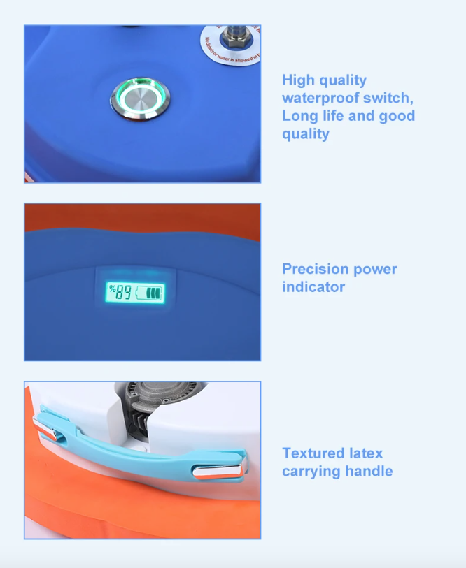 Scuba Diving Ventilator Z270 Z500 trygg och bekväm dykning med avancerad undervattensutrustning och lång batteritid