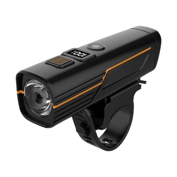 B9 Framlampa: LED Cykelbelysning med Typ-C Laddning, 5 Ljuslägen för Säker MTB & Racercykel
