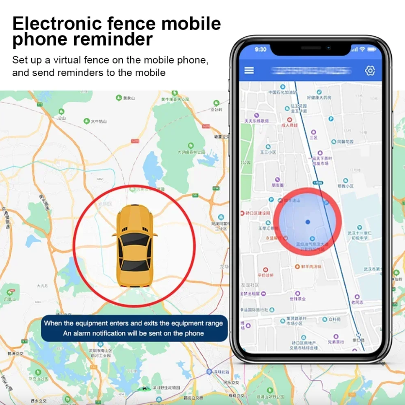 Mini GPS-spårare med stark magnetfäste för bil, motorcykel, lastbil – realtidsspårning och lokaliserare, anti-förlust GPS-spårare