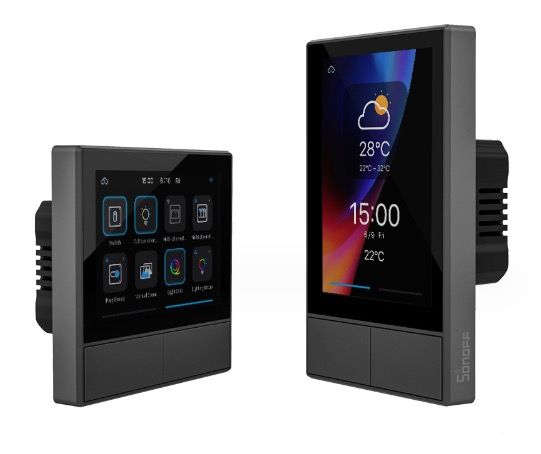 SONOFF NSPanel WiFi Smart Switch EU/US med Pekskärmsgränssnitt för Scenariobaserad Kontroll i Smarta Hem