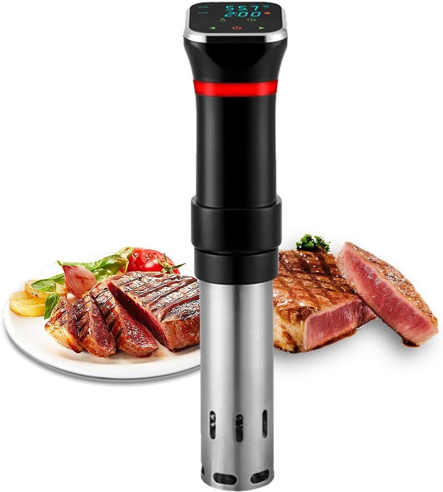 Upptäck användarvänlig Sous Vide precisionskokare för molekylär gastronomi perfekt för hemmakockar