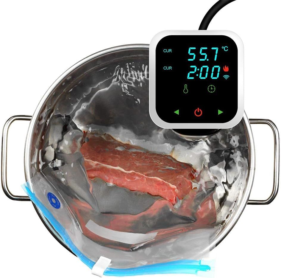 Upptäck användarvänlig Sous Vide precisionskokare för molekylär gastronomi perfekt för hemmakockar