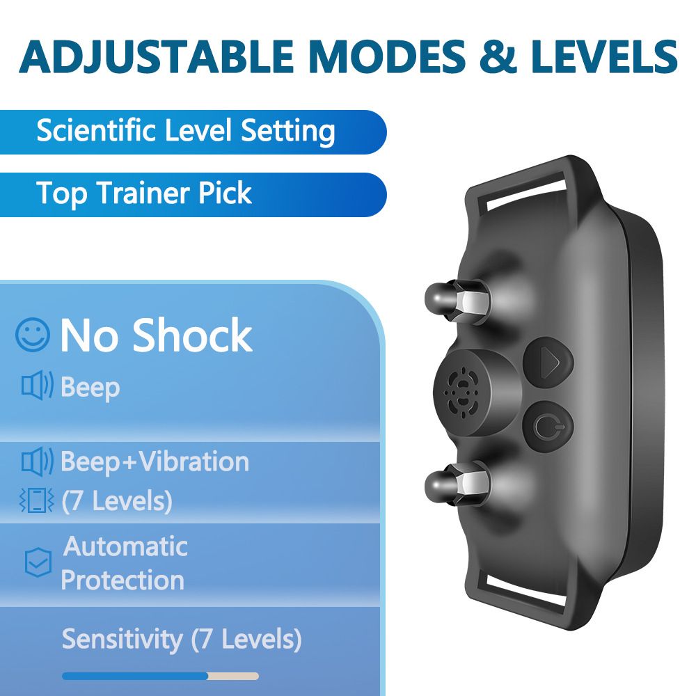 Ultraljud Hundträningshalsband T012 Effektiv Skällkontroll För Hundens Välbefinnande och Harmoniskt Hem