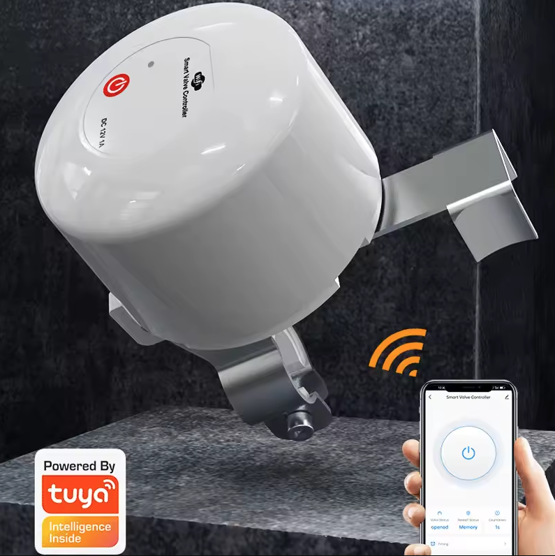 Tuya WiFi vattenventil gasavstängningskulventil timer smart kranstyrenhet fjärrmanipulator stöd