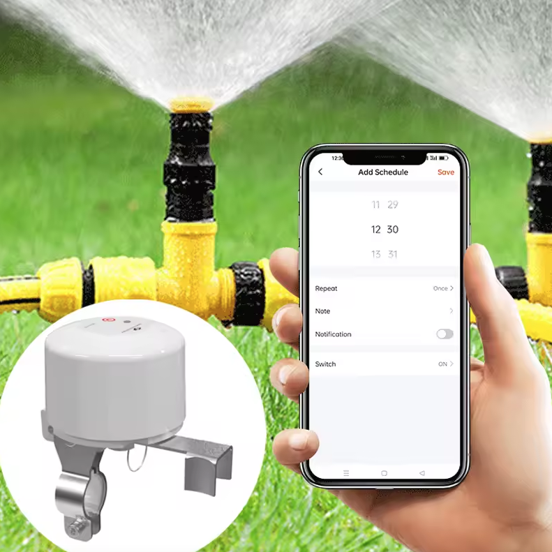 Tuya WiFi vattenventil gasavstängningskulventil timer smart kranstyrenhet fjärrmanipulator stöd