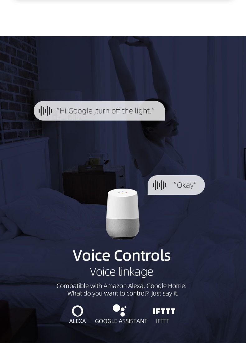 TUYA WIFI smart strömbrytare för smart hem, trådlös fjärrkontrollbrytare via app TONGOU