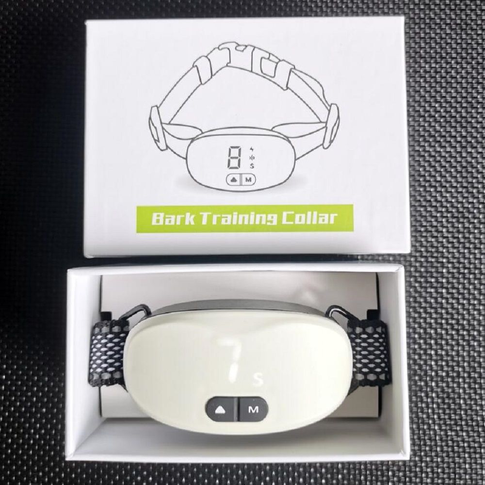 Uppladdningsbar Vattentätt Automatiskt Anti Barking Hundhalsband med Dubbel Träningsläge för Effektiv Träning