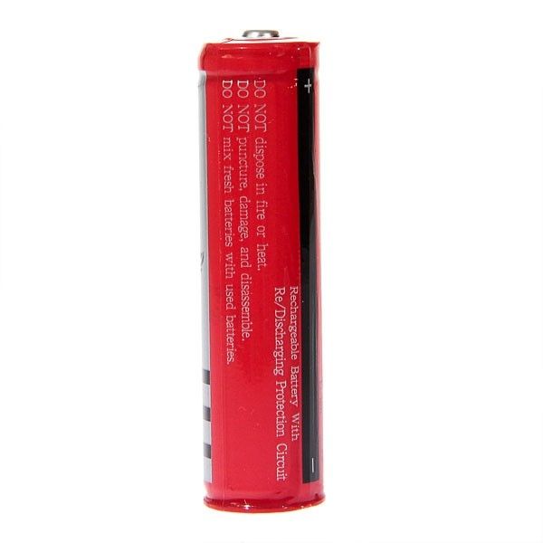 UltraFire 18650 3.7V 3000mAh skyddat Li-ion batteri för ficklampor bärbar elektronik med säkerhetsfunktioner