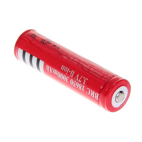 UltraFire 18650 3.7V 3000mAh skyddat Li-ion batteri för ficklampor bärbar elektronik med säkerhetsfunktioner