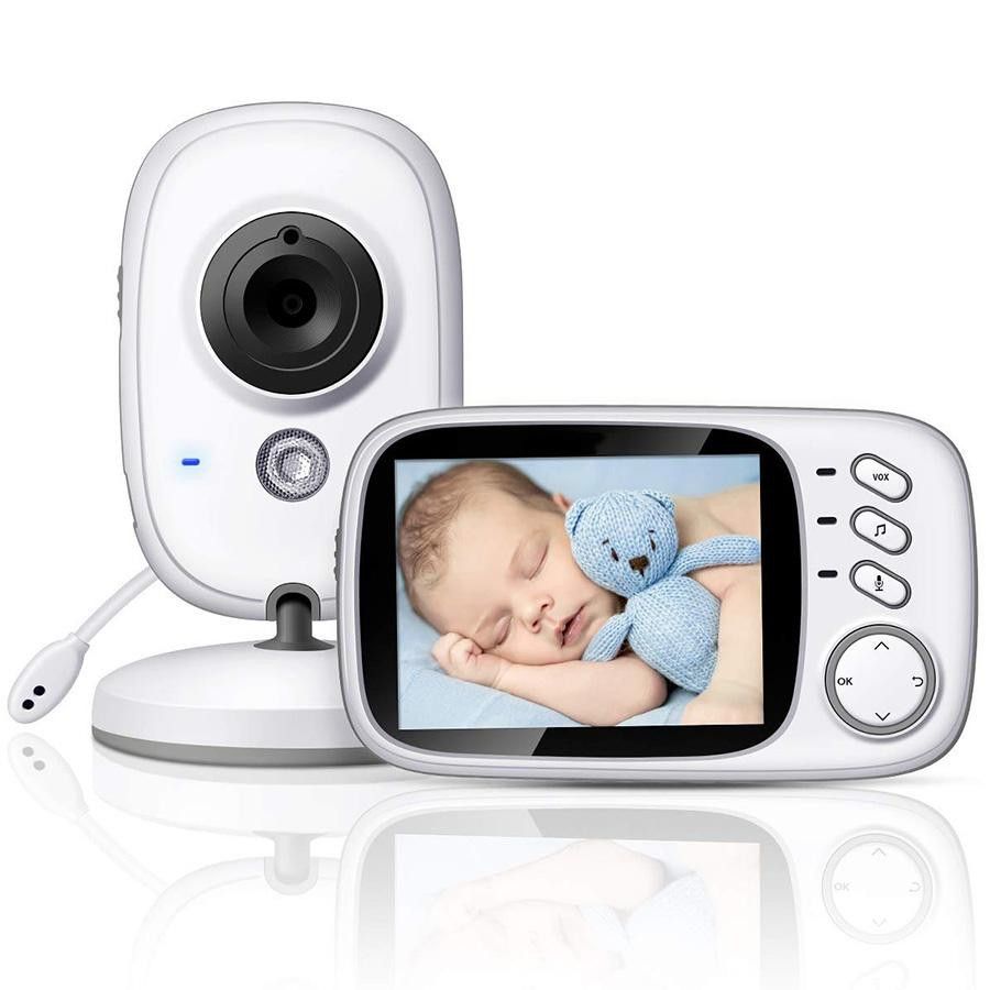 Upptäck modern teknik med VB603 Video Baby Monitor 24G för barnövervakning tvåvägsljud infraröd nattvision