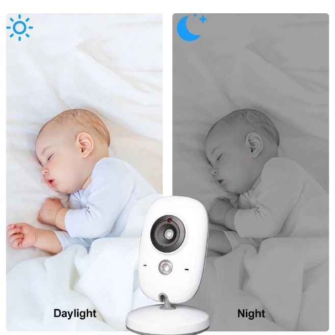 Upptäck modern teknik med VB603 Video Baby Monitor 24G för barnövervakning tvåvägsljud infraröd nattvision