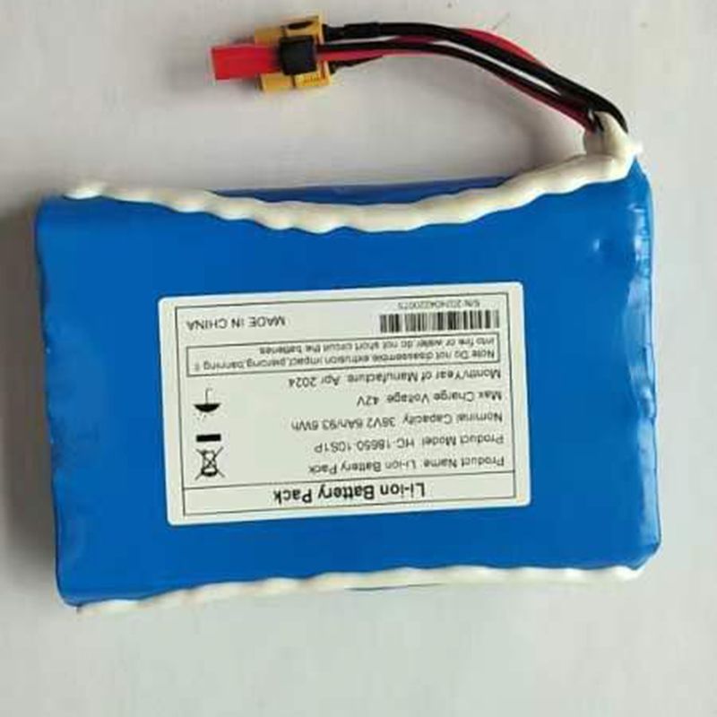 36V Li-Ion Elskateboardbatteri 10S1P Högspänningsbatteri Uppladdningsbart Prestandabatteri