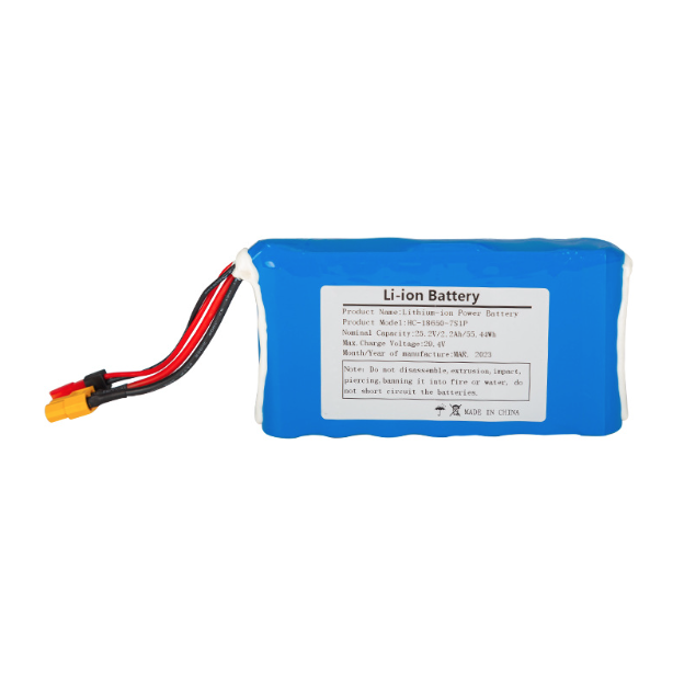 Högpresterande 25,2V batteripaket 18650 Li-Ion för fyrhjuligt skateboardbatteri hållbar lättviktigt energilösning