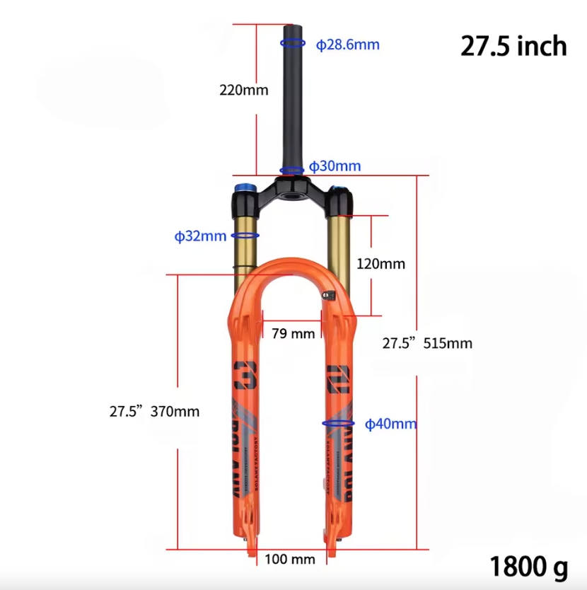 27.5 Manual Orange